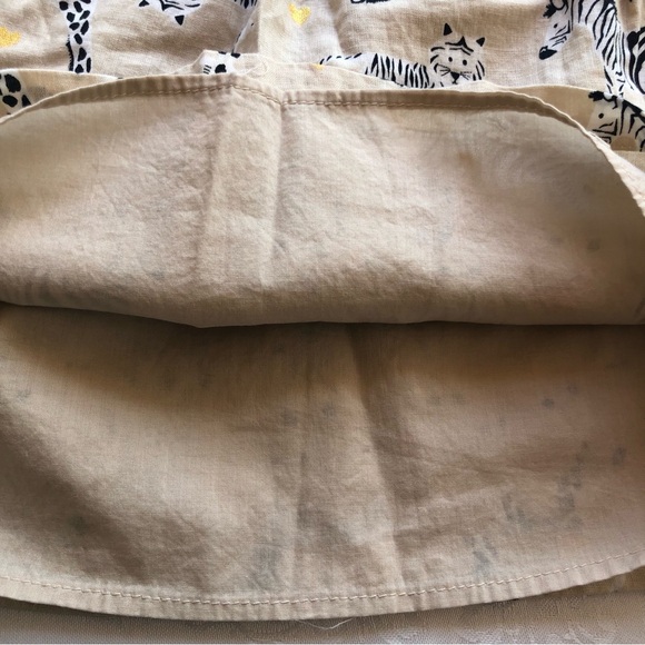 Koala kids Toddler Girls Size 3T Sleeveless Summer Dress Safari Animal Tan/Black - Picture 9 of 14